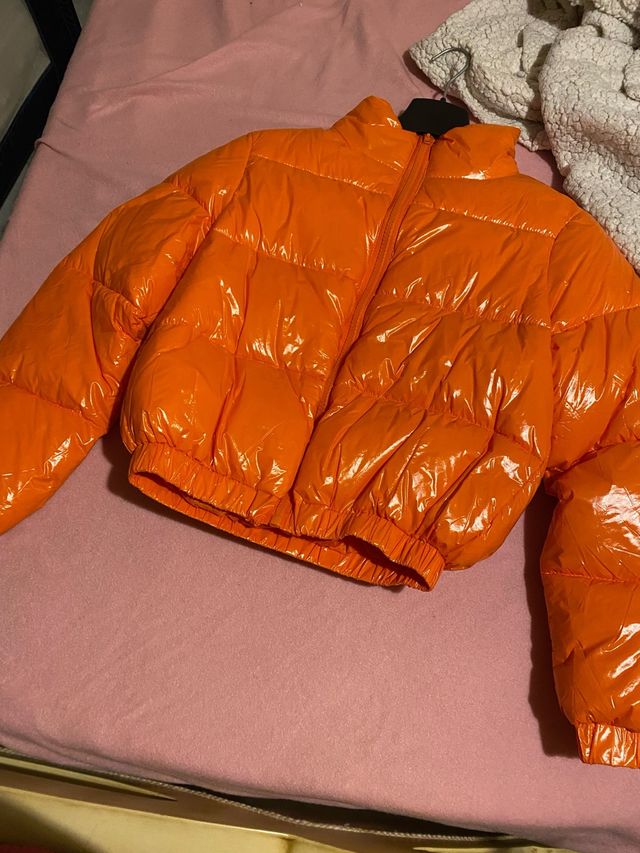 Bomber donna arancione