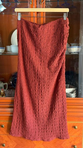 Falda tubo midi Zara 