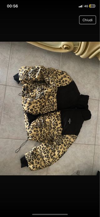 Bomber donna leopardato