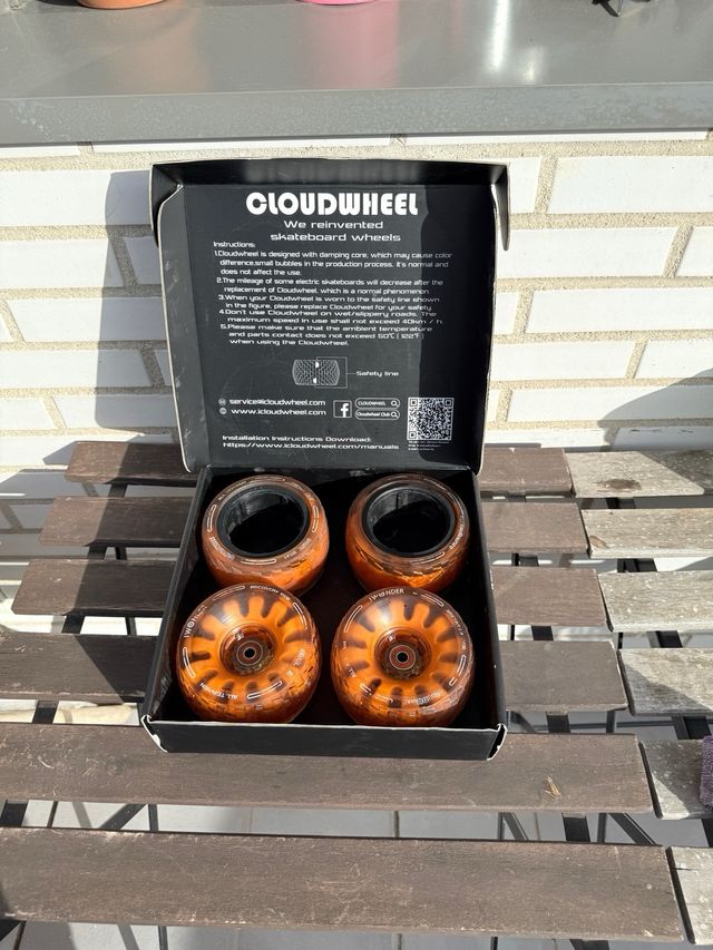 Ruedas Cloudwheel Donut 120mm