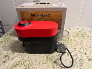 Cafetera Nespresso Vertuo Pop Krups Roja