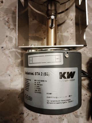 Compuerta ventilación KW Sta2 150