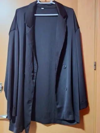 Blazer negra de vestir