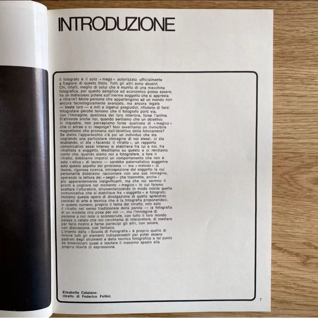 Rivista Scuola di Fotografia n.1 Il Ritratto