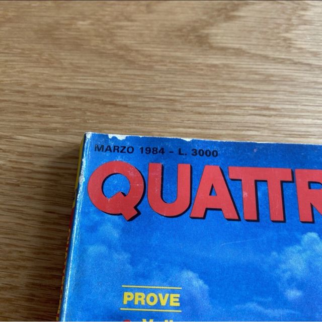 Quattroruote n. 341 marzo 1984 Rivista di Auto