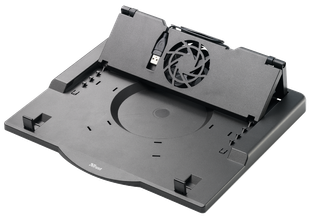 Supporto notebook girevole 360° raffreddato Trust