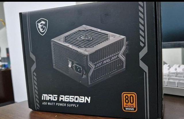 Fuente MSI A650BN 80 Plus Bronce