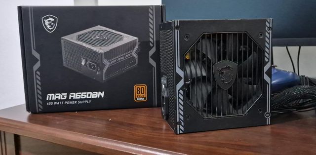 Fuente MSI A650BN 80 Plus Bronce