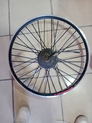 Rueda con motor eléctrico