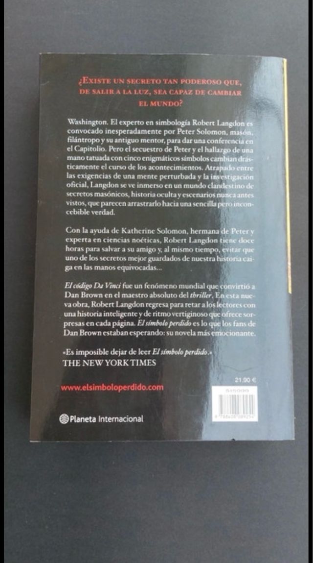 El símbolo perdido