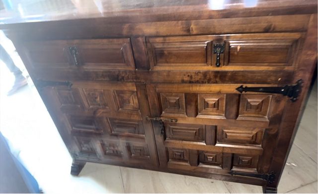 Aparador mueble de madera roble rustica