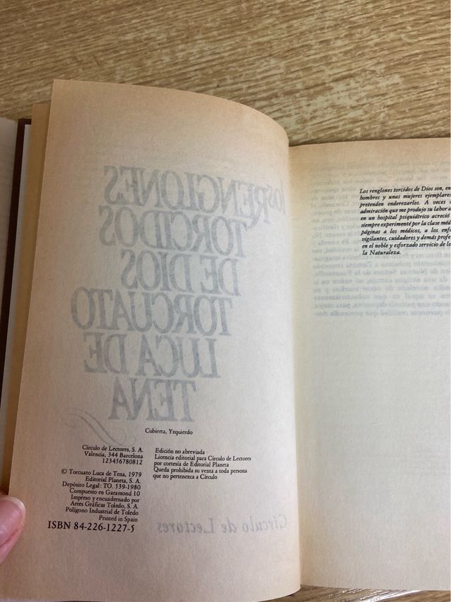 Los renglones torcidos de Dios