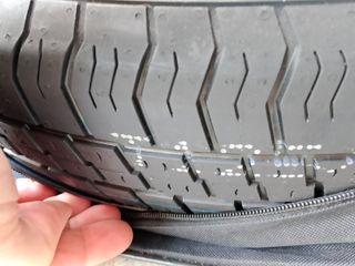 Ruotino di scorta con 5 bulloni T125 80R17 99M