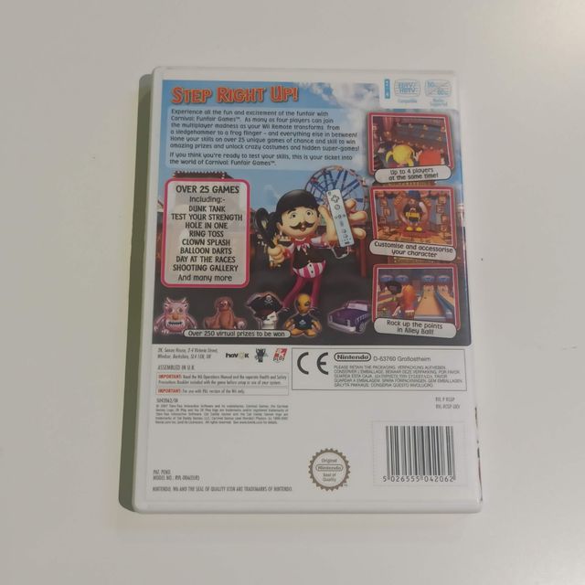 Lote juegos Carnival para Wii