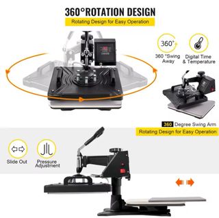 Plancha transfer VEVOR 
multifuncion Nueva