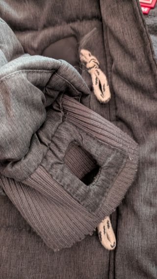 Superdry Giubbotto Bomber Grigio melange e fuxia