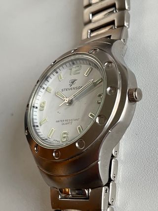 Reloj Stevenson caballero plata