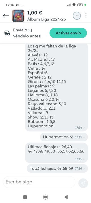 Álbum Liga 2024-25 