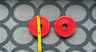 Pesas discos musculacion