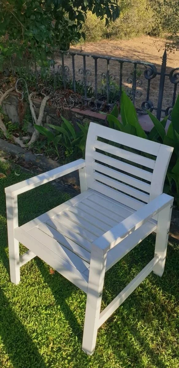 sillon exterior madera