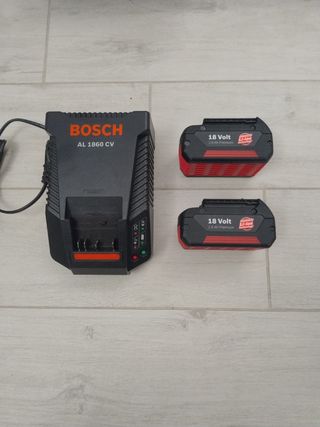 Caricabatterie Bosch 2 batterie da 2,6ah