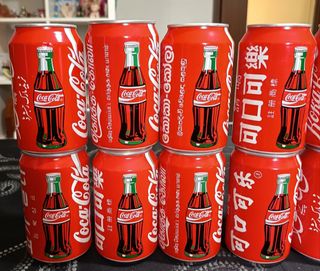 Lattine vuote Coca Cola World Collection Pz 11 
