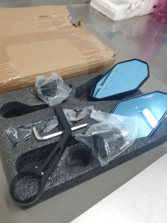 Espejos Retrovisores Moto - Kit Completo