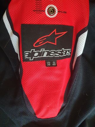 Chaqueta de moto de cuero Alpinestar Motegi