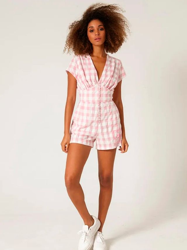 Mono Mangata vichy rosa 30%