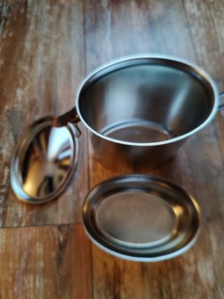 Gavetta acciaio vintage