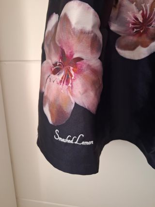 Vestido Smashed Lemon flores talla 6