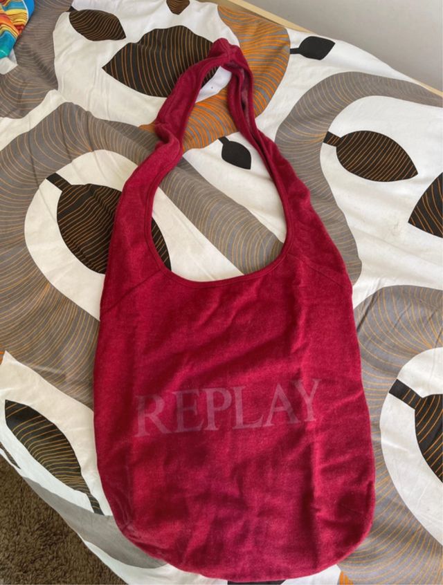 Borsa Replay rossa
