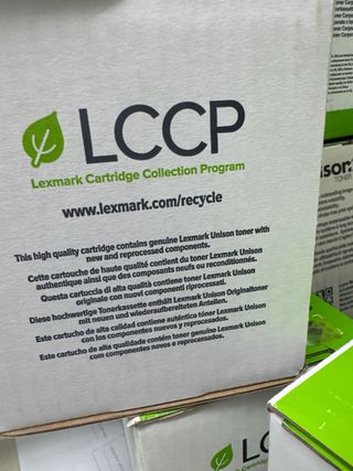 Toner Impresora blanco y negro