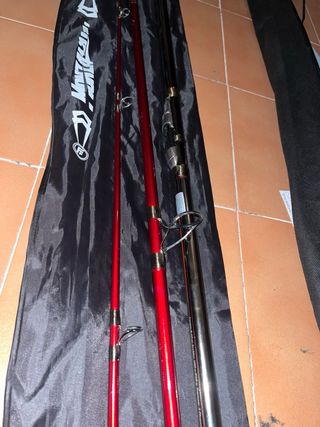 2 cañas de pescar surfcasting