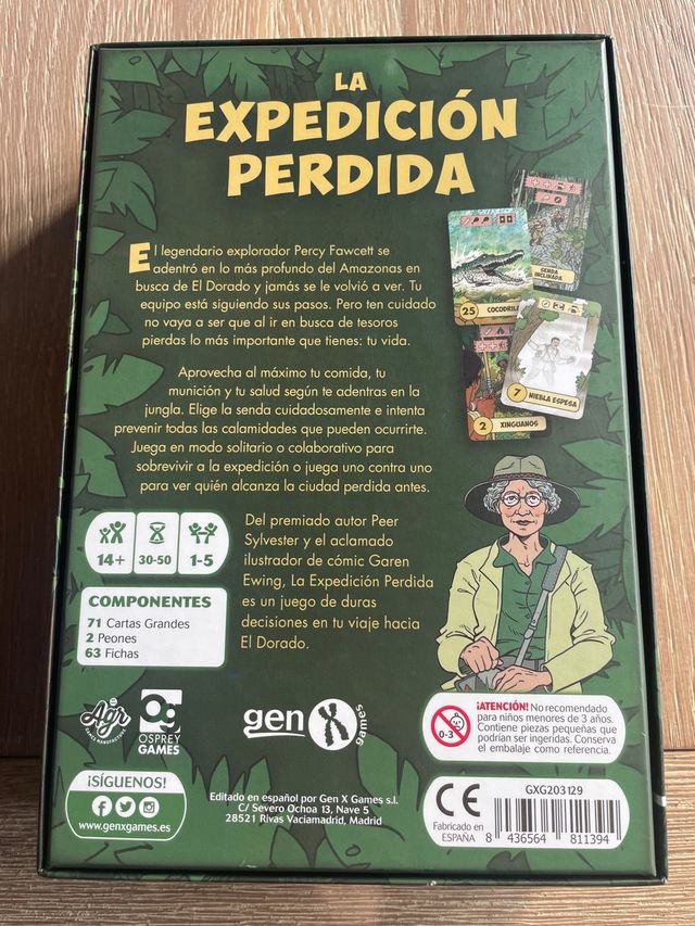 La Expedición Perdida - Juego de Mesa