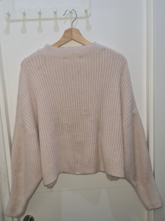 Suéter redondo mujer