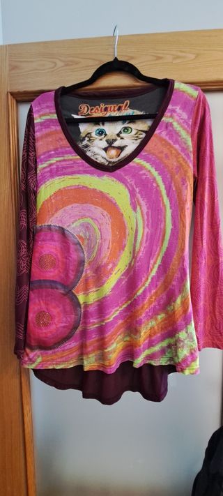 Camiseta Desigual manga larga