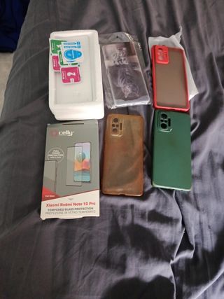 Redmi note 10 pro Fundas y cristales