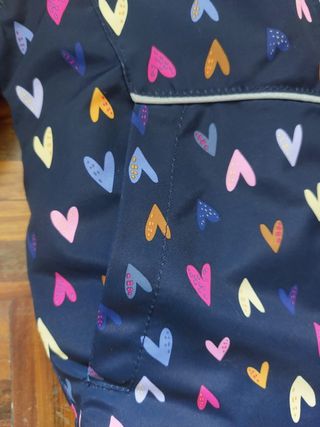 Giubbotto bimba autunno/inverno cuori