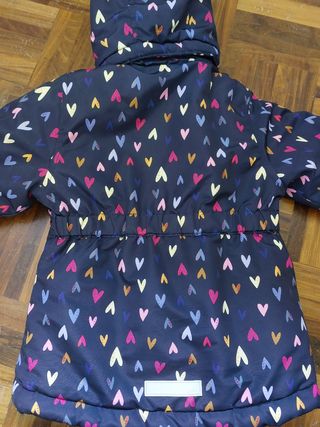 Giubbotto bimba autunno/inverno cuori