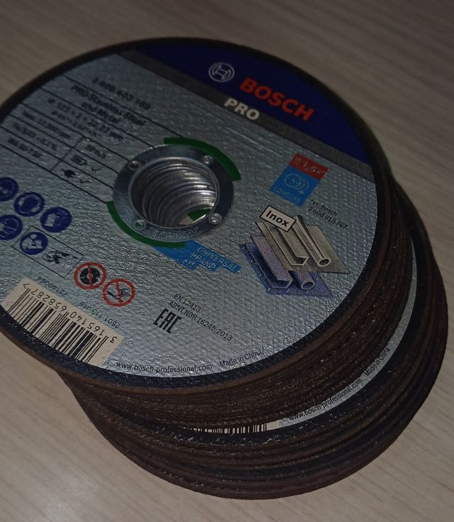 Discos corte inox Bosch Pro | 115x1.0