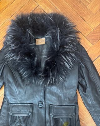 Chaqueta de cuero de Tatie