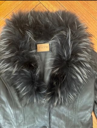 Chaqueta de cuero de Tatie