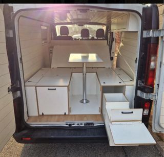 Mueble camper tipo cajón