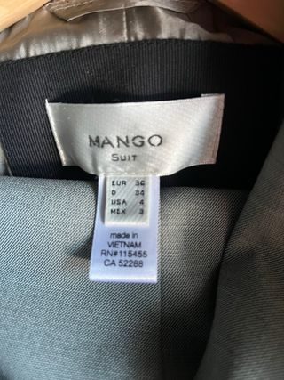 Traje Mango mujer