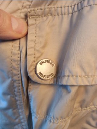 Chaqueta Tommy Hilfiger beige, talla M