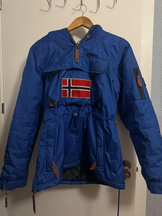 Parka Noruega azul