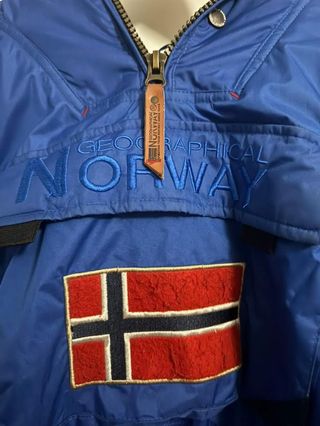 Parka Noruega azul