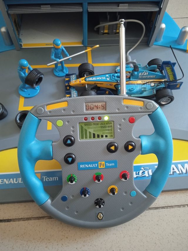 Garaje F1 Renault Majorette