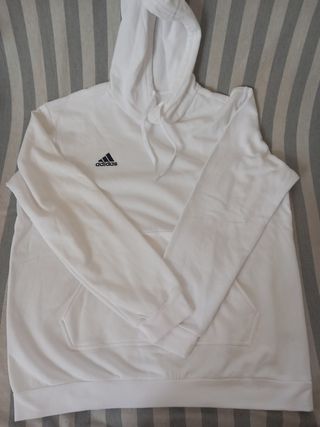 Sudadera Adidas blanca